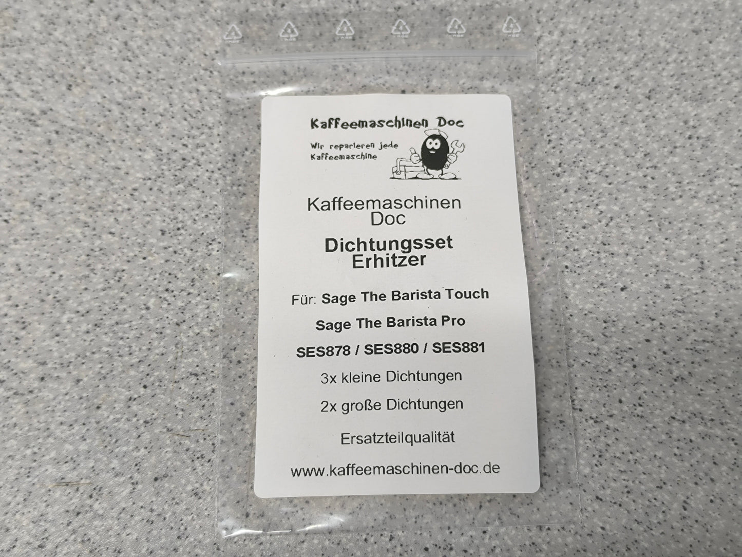 Dichtungsset für Sage SP0028450 Heizung